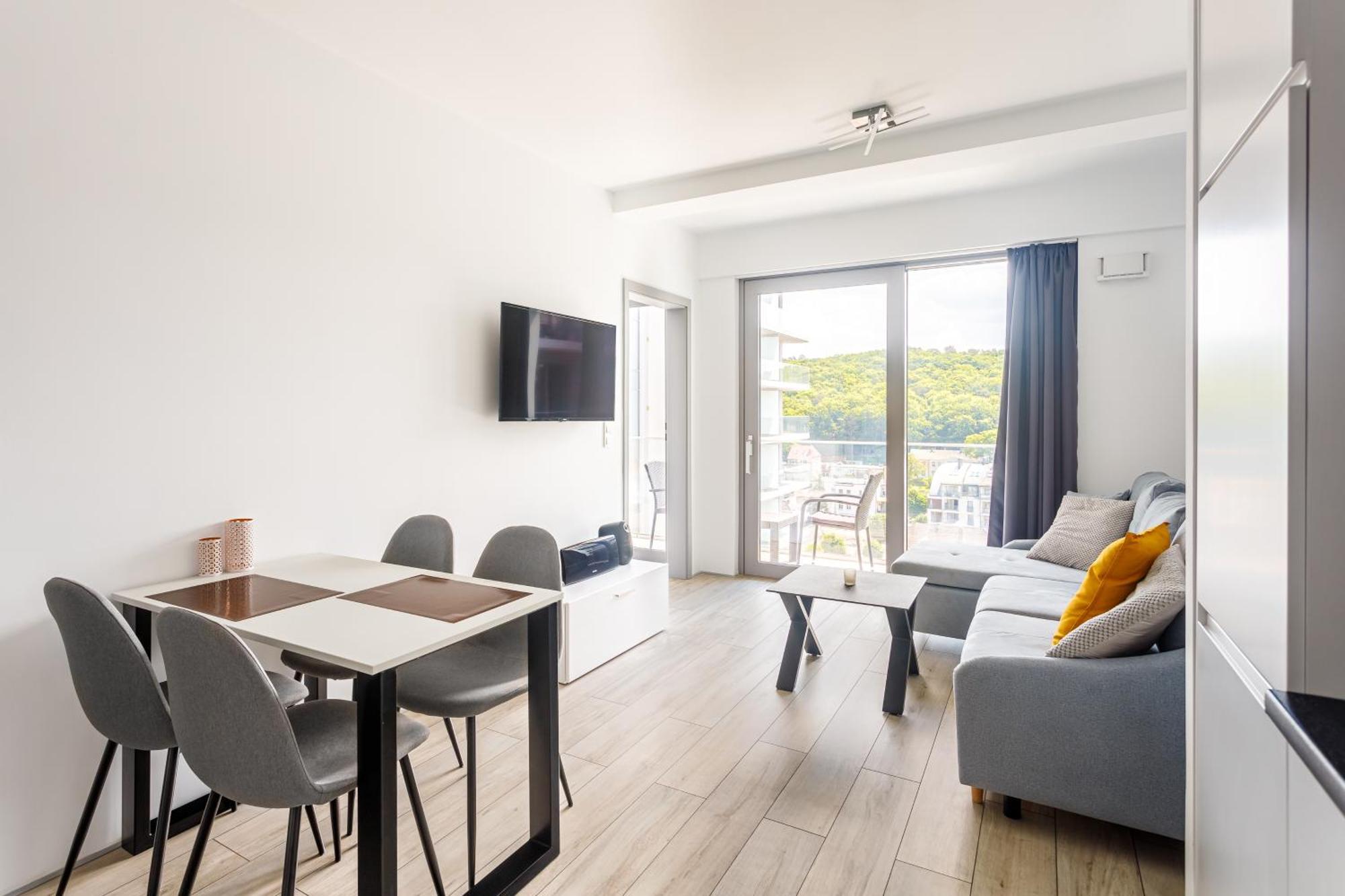 Balticus Apartamenty Promenada Gwiazd 14 مينززدرويه الغرفة الصورة